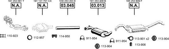 Asmet va033205 - Exhaust System car-mod.net