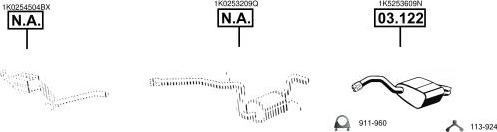 Asmet VA032790 - Exhaust System car-mod.net