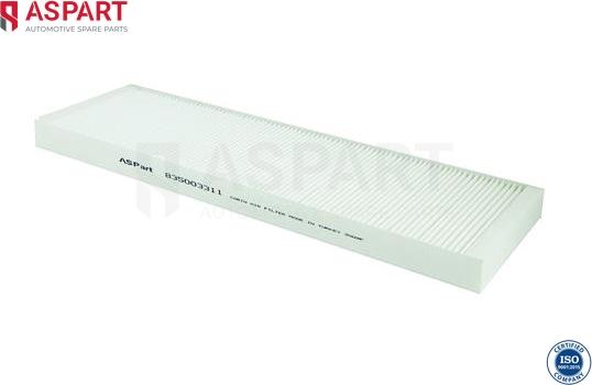 ASPART 6CAF1005 - Filter, interior air car-mod.net