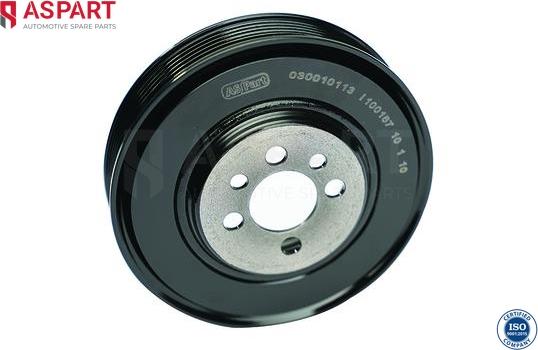 ASPART 8CBP1009 - Belt Pulley, crankshaft car-mod.net
