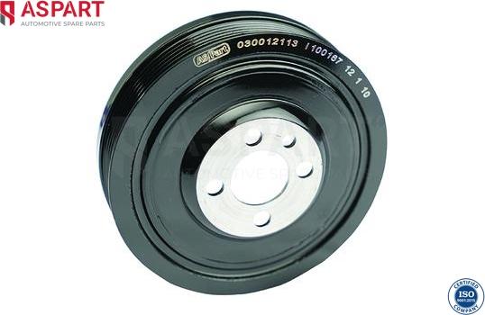 ASPART 8CBP1004 - Belt Pulley, crankshaft car-mod.net