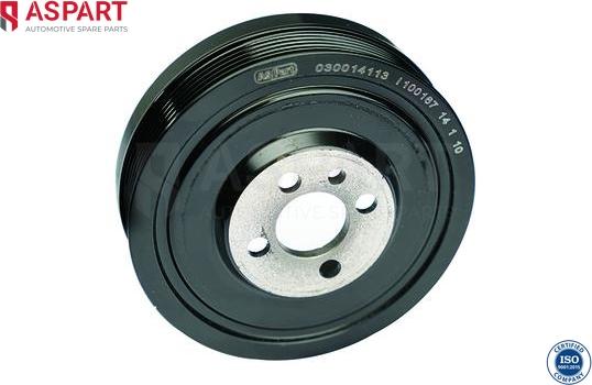 ASPART 8CBP1005 - Belt Pulley, crankshaft car-mod.net