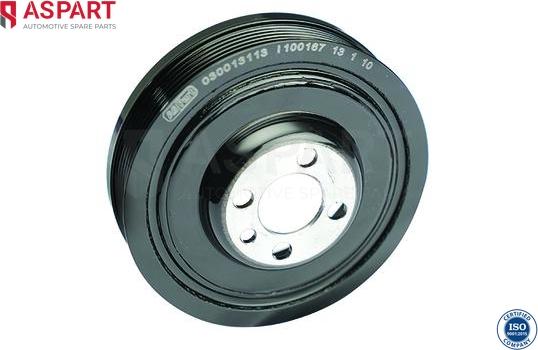 ASPART 8CBP1003 - Belt Pulley, crankshaft car-mod.net