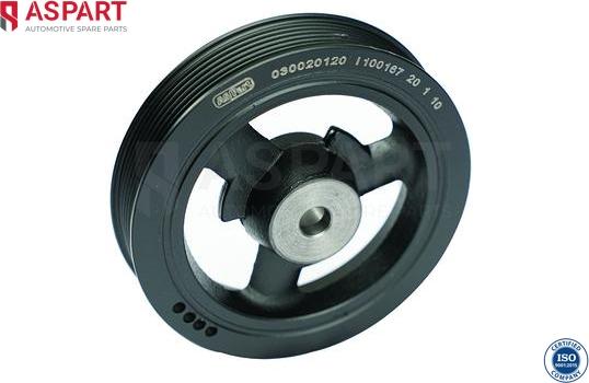 ASPART 8CBP1022 - Belt Pulley, crankshaft car-mod.net