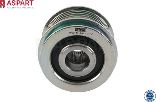 ASPART 8DGP1049 - Pulley, alternator, freewheel clutch car-mod.net