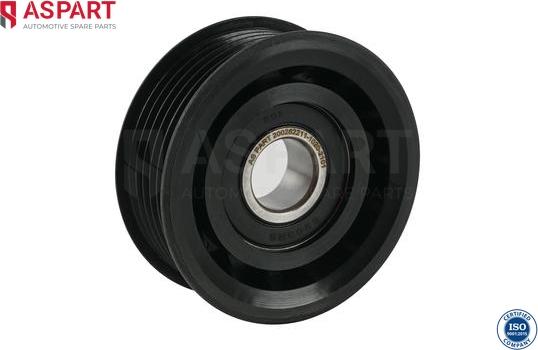 ASPART 8DGP1003 - Pulley, v-ribbed belt car-mod.net