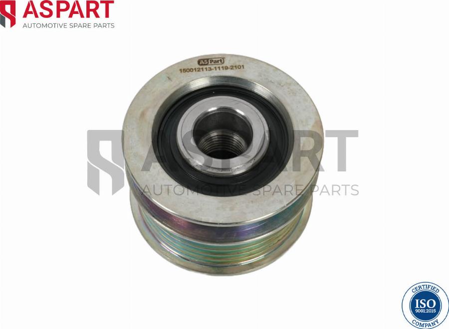 ASPART 8DGP1029 - Pulley, alternator, freewheel clutch car-mod.net