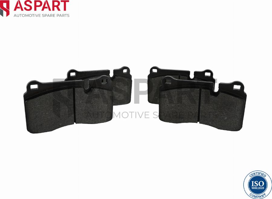 ASPART 3BPA1011 - Brake Pad Set, disc brake car-mod.net