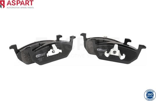 ASPART 3BPA1038 - Brake Pad Set, disc brake car-mod.net