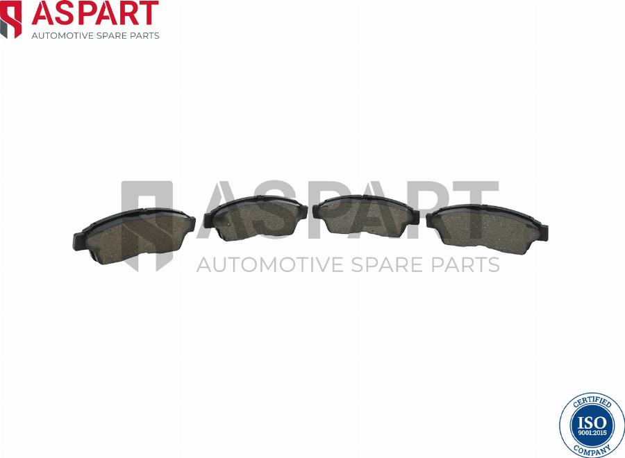 ASPART 3BPA1159 - Brake Pad Set, disc brake car-mod.net