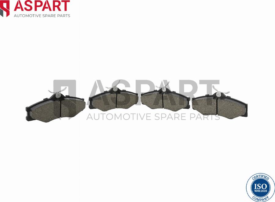 ASPART 3BPA1367 - Brake Pad Set, disc brake car-mod.net