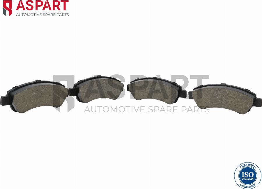 ASPART 3BPA1315 - Brake Pad Set, disc brake car-mod.net