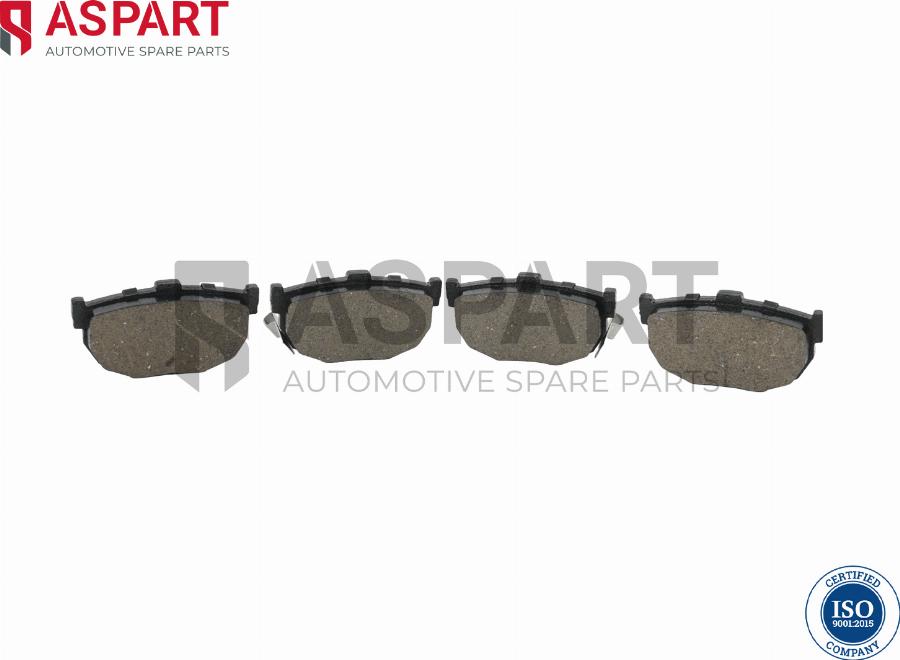 ASPART 3BPA1330 - Brake Pad Set, disc brake car-mod.net