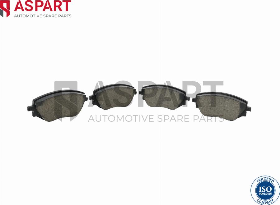 ASPART 3BPA1325 - Brake Pad Set, disc brake car-mod.net