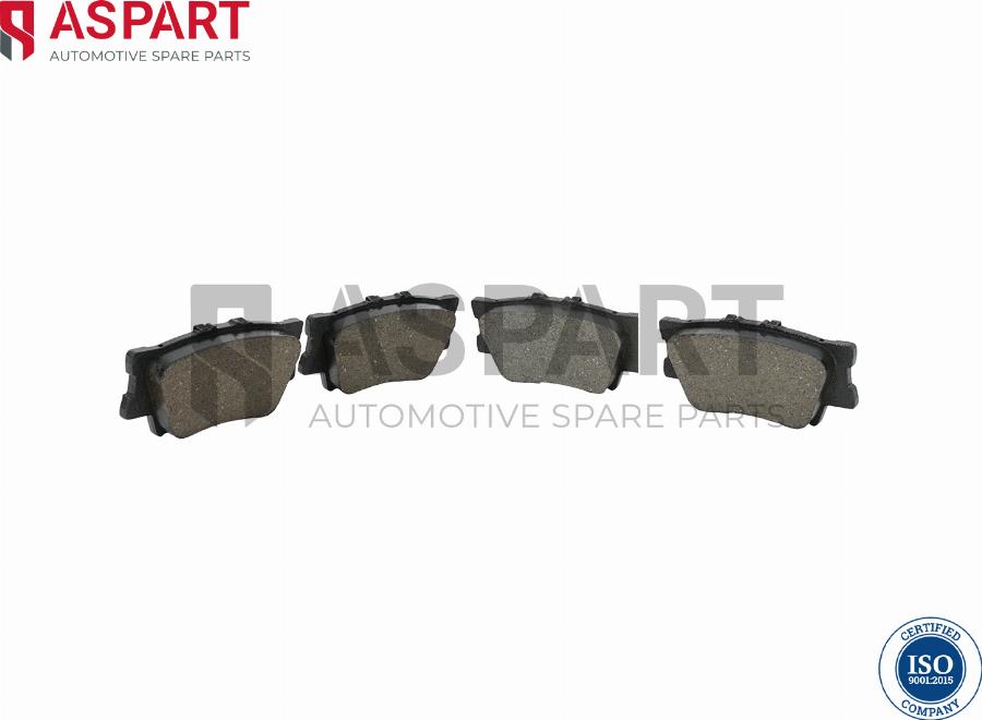 ASPART 3BPA1274 - Brake Pad Set, disc brake car-mod.net