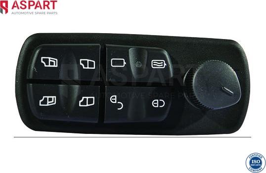 ASPART 2WJA1004 - Switch, window regulator car-mod.net