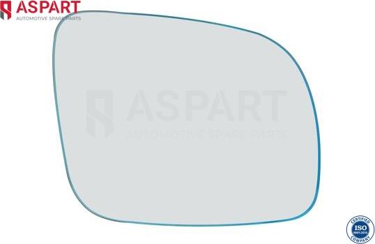 ASPART 7MGL1041 - Mirror Glass, outside mirror car-mod.net