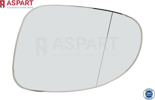 ASPART 7MGL1042 - Mirror Glass, outside mirror car-mod.net