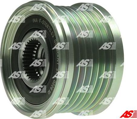 AS-PL AFP5032(INA) - Pulley, alternator, freewheel clutch car-mod.net