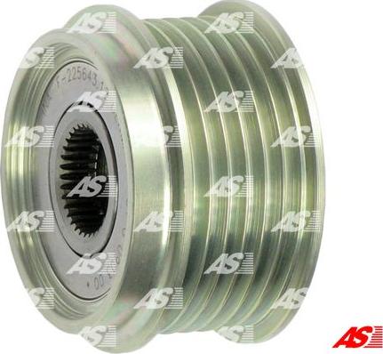 AS-PL AFP0002(INA) - Pulley, alternator, freewheel clutch car-mod.net