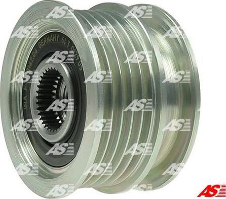 AS-PL AFP0014(INA) - Pulley, alternator, freewheel clutch car-mod.net