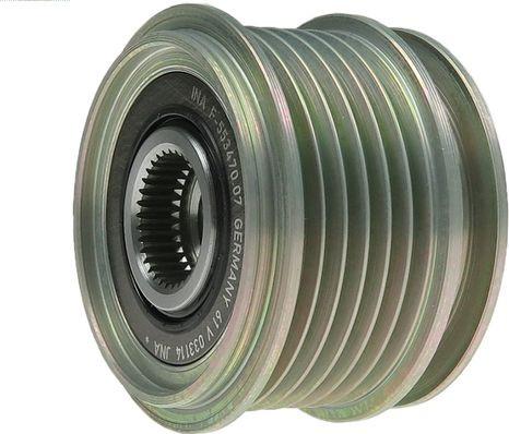 AS-PL AFP0010(INA) - Pulley, alternator, freewheel clutch car-mod.net