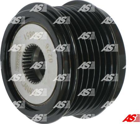 AS-PL AFP0075(LITENS) - Pulley, alternator, freewheel clutch car-mod.net