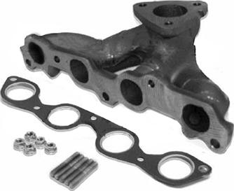 ASSO 91.1024 - Manifold, exhaust system car-mod.net