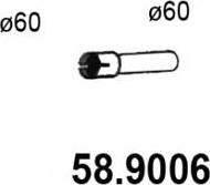 ASSO 58.9006 - Exhaust Pipe car-mod.net