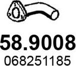 ASSO 58.9008 - Exhaust Pipe car-mod.net