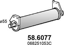 ASSO 58.6077 - Middle Silencer car-mod.net