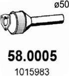 ASSO 58.0005 - Catalytic Converter car-mod.net