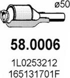 ASSO 58.0006 - Catalytic Converter car-mod.net