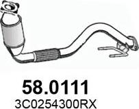 ASSO 58.0111 - Catalytic Converter car-mod.net