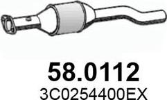 ASSO 58.0112 - Catalytic Converter car-mod.net