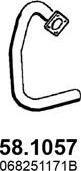 ASSO 58.1057 - Exhaust Pipe car-mod.net