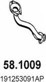 ASSO 58.1009 - Exhaust Pipe car-mod.net