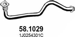 ASSO 58.1029 - Exhaust Pipe car-mod.net