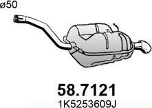 ASSO 58.7121 - End Silencer car-mod.net