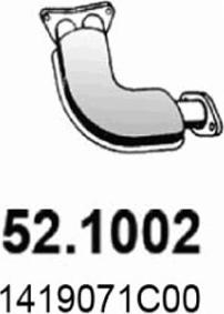 ASSO 52.1002 - Exhaust Pipe car-mod.net