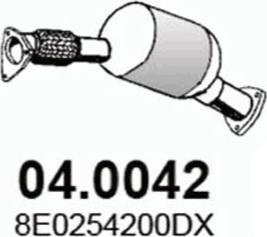 ASSO 04.0042 - Catalytic Converter car-mod.net