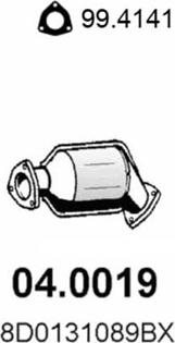 ASSO 04.0019 - Catalytic Converter car-mod.net