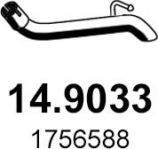 ASSO 14.9033 - Exhaust Pipe car-mod.net