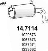 ASSO 14.7114 - End Silencer car-mod.net