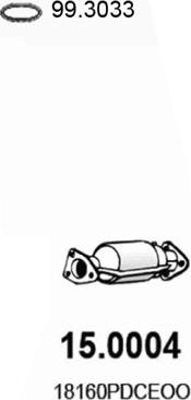 ASSO 15.0004 - Catalytic Converter car-mod.net