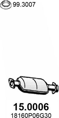 ASSO 15.0006 - Catalytic Converter car-mod.net