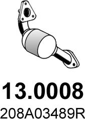 ASSO 13.0008 - Catalytic Converter car-mod.net