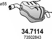 ASSO 34.7114 - End Silencer car-mod.net