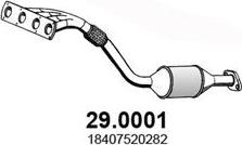 ASSO 29.0001 - Catalytic Converter car-mod.net