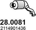 ASSO 28.0081 - Catalytic Converter car-mod.net